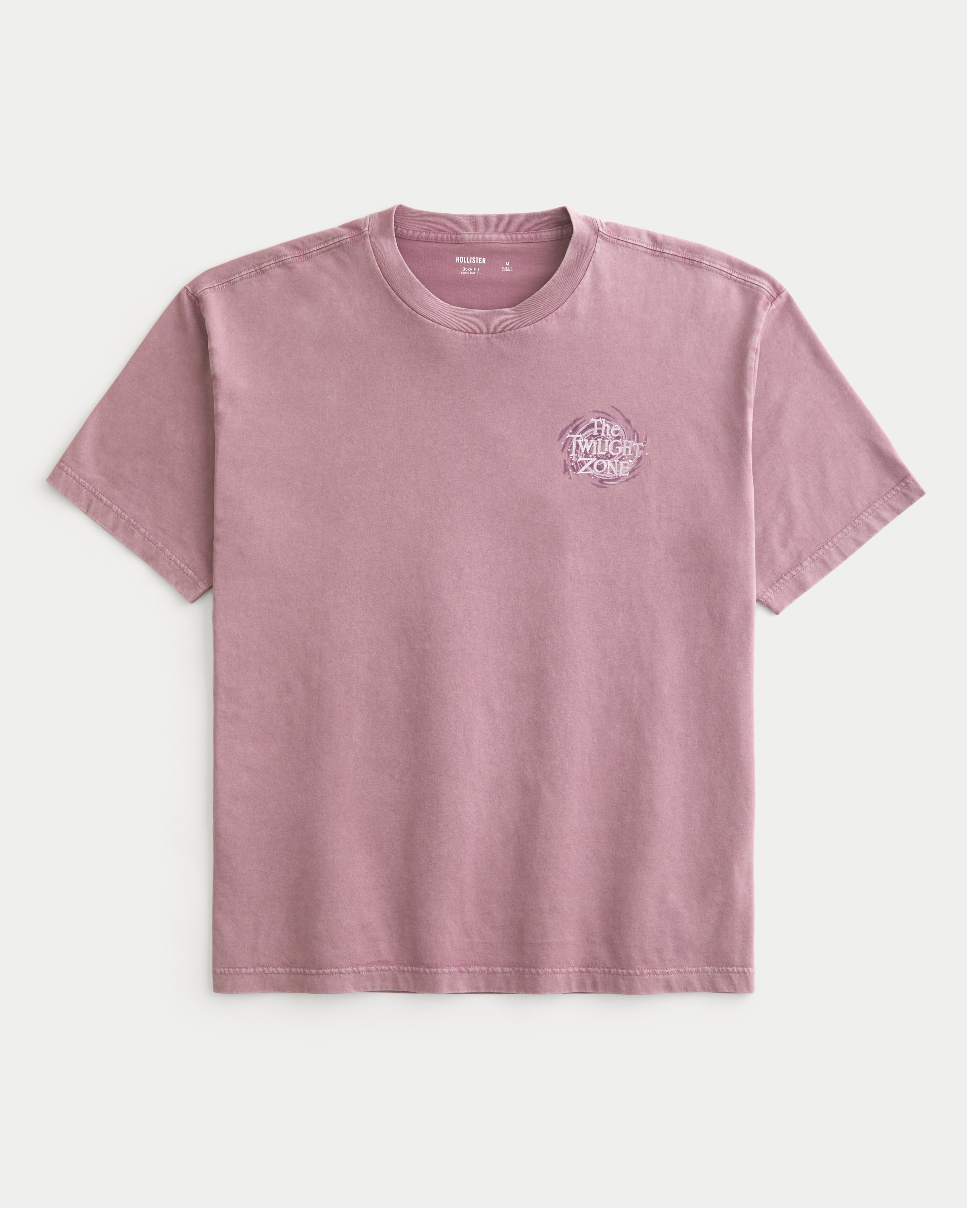 Men's Boxy Cotton The Twilight Zone Graphic Tee | Men's Tops