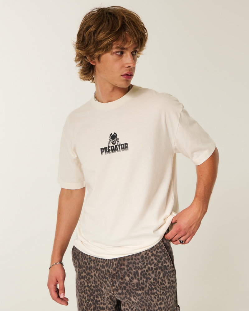 Boxy Cotton Stranger Things Graphic Tee