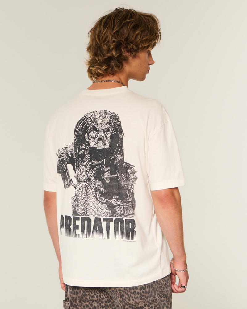 Boxy Cotton Predator Graphic Tee
