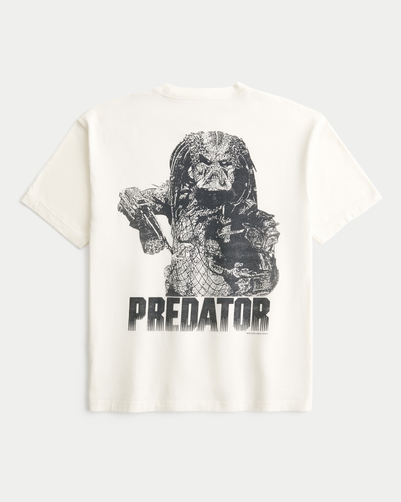Boxy Cotton Predator Graphic Tee