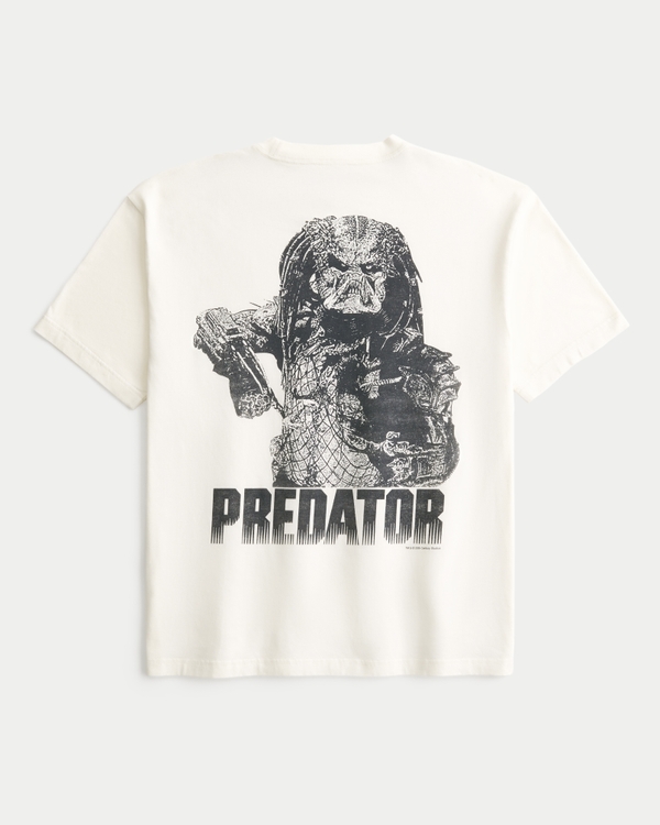 Boxy Cotton Predator Graphic Tee
