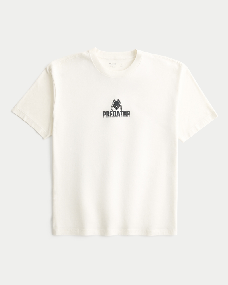 Boxy Cotton Predator Graphic Tee