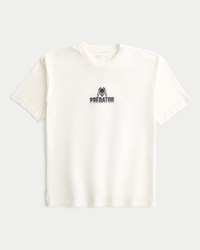 Men's Boxy Cotton Predator Graphic Tee | Men's Clearance