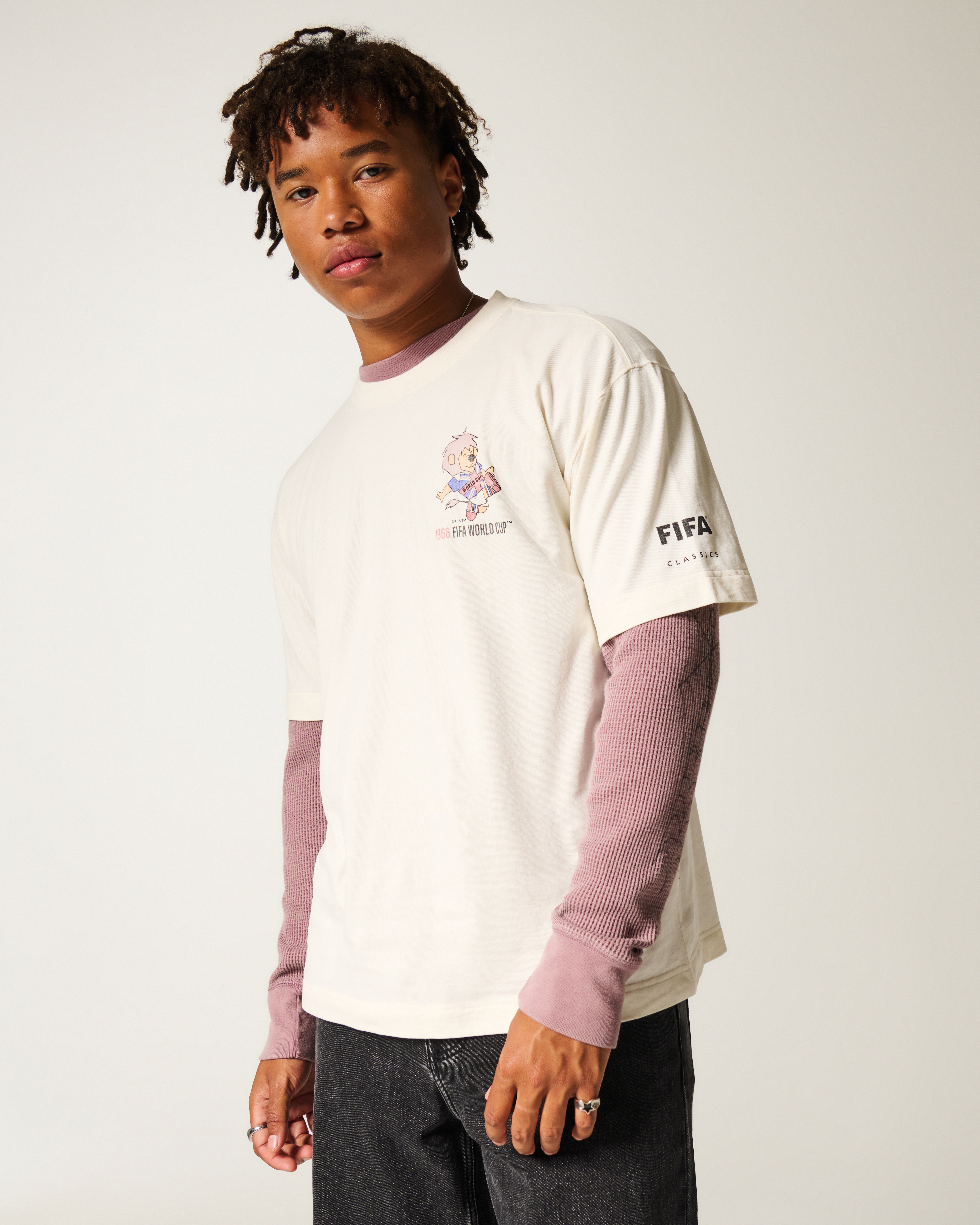 Boxy Heavyweight FIFA World Cup England Graphic Tee