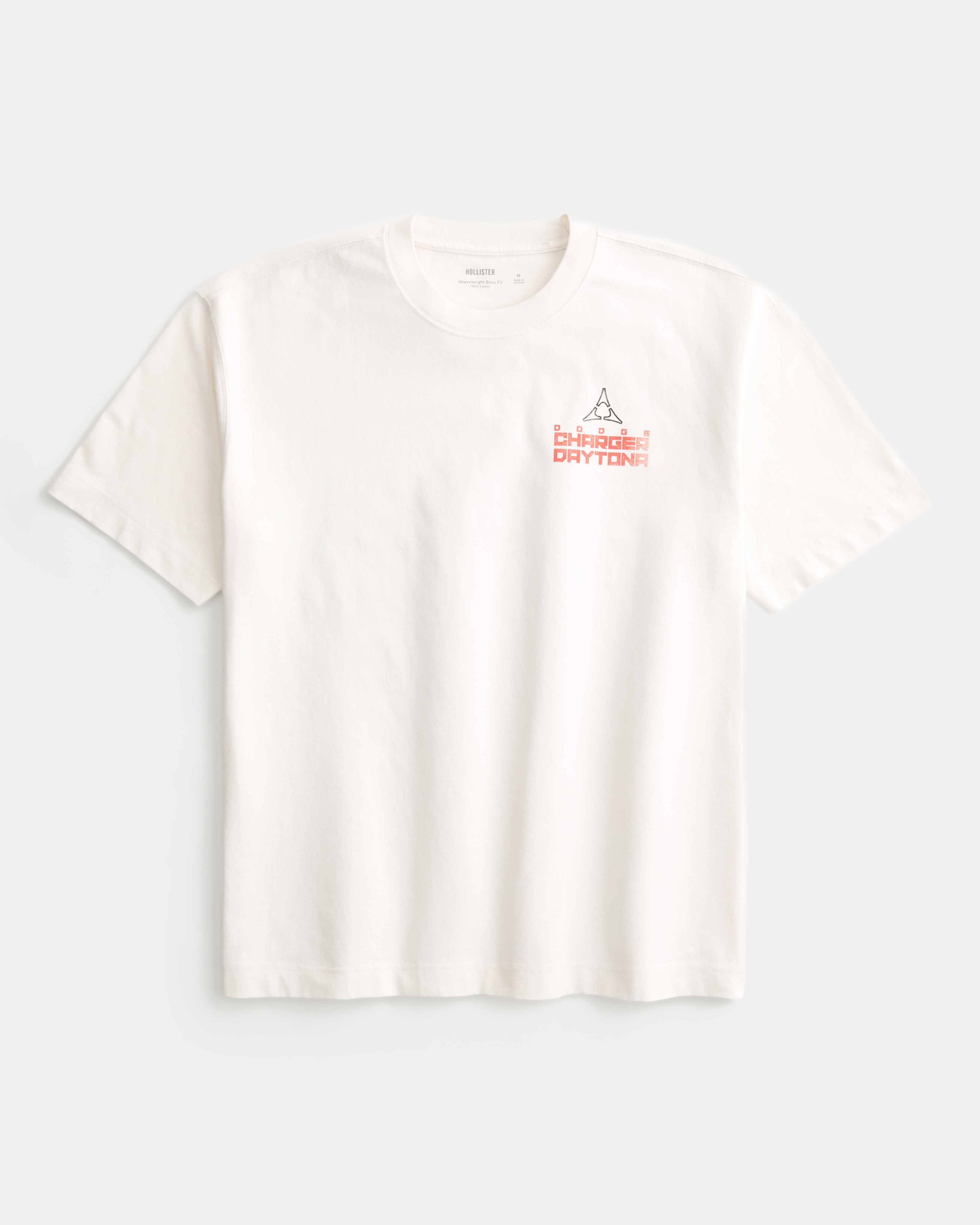 Boxy Heavyweight Dodge Charger Daytona Graphic Tee