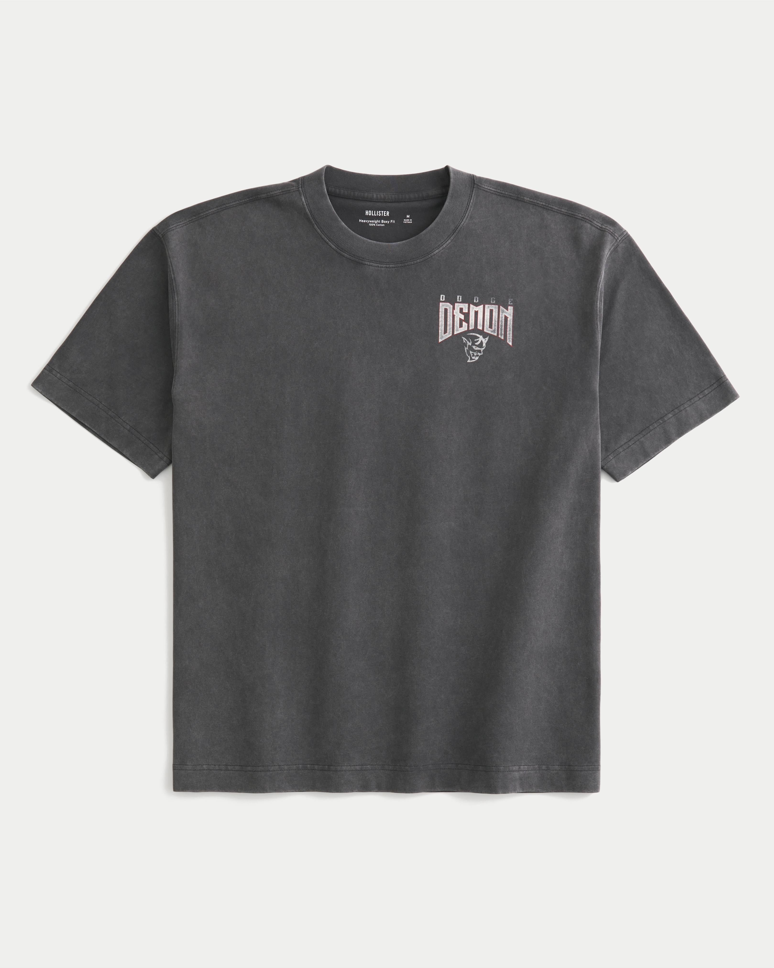 Boxy Heavyweight Dodge Demon Graphic Tee