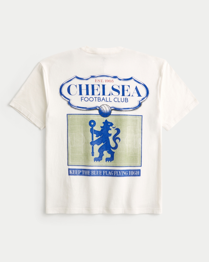 Boxy Chelsea FC Graphic Tee