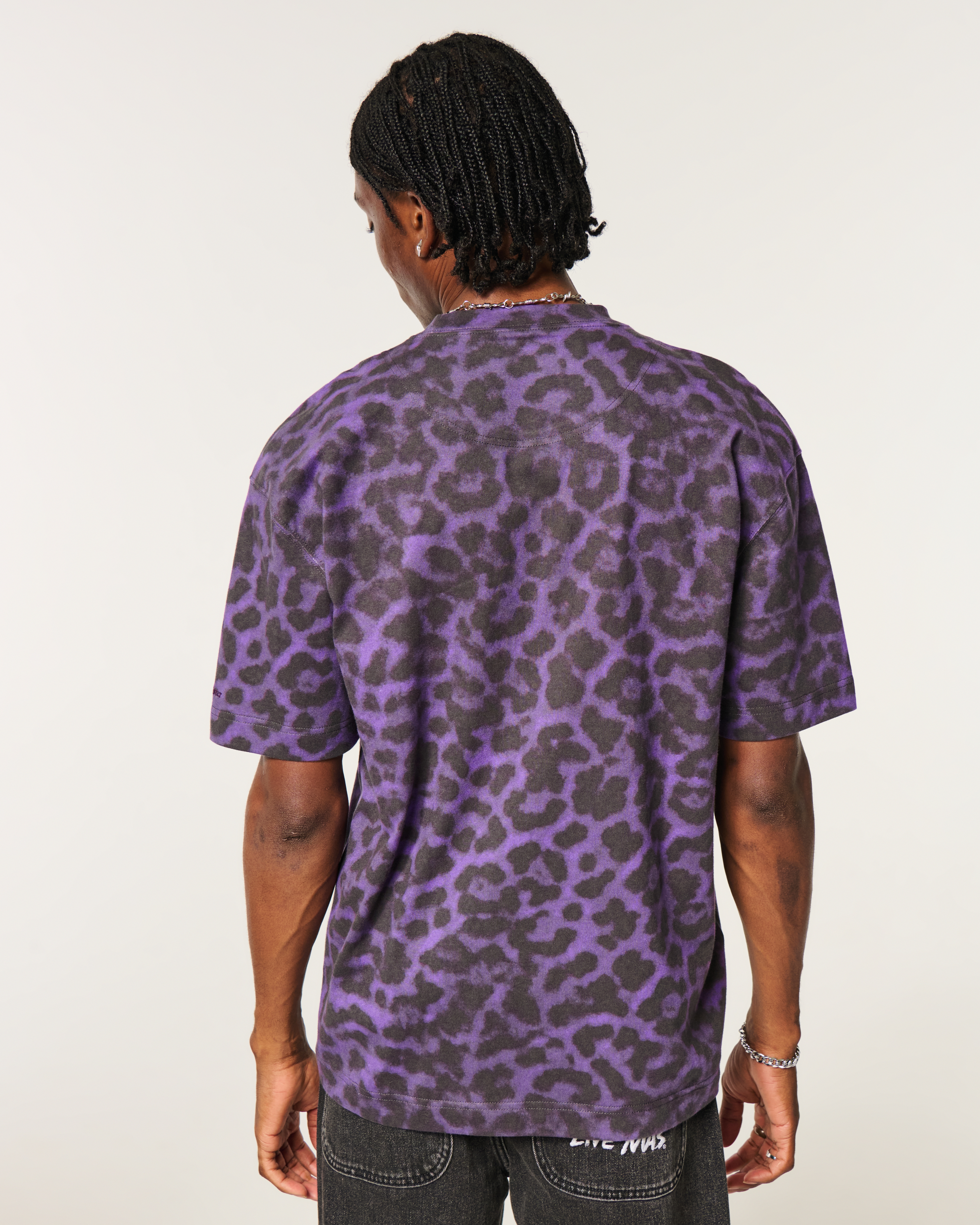 Hollister x Taco Bell Boxy Heavyweight Shine Graphic Tee