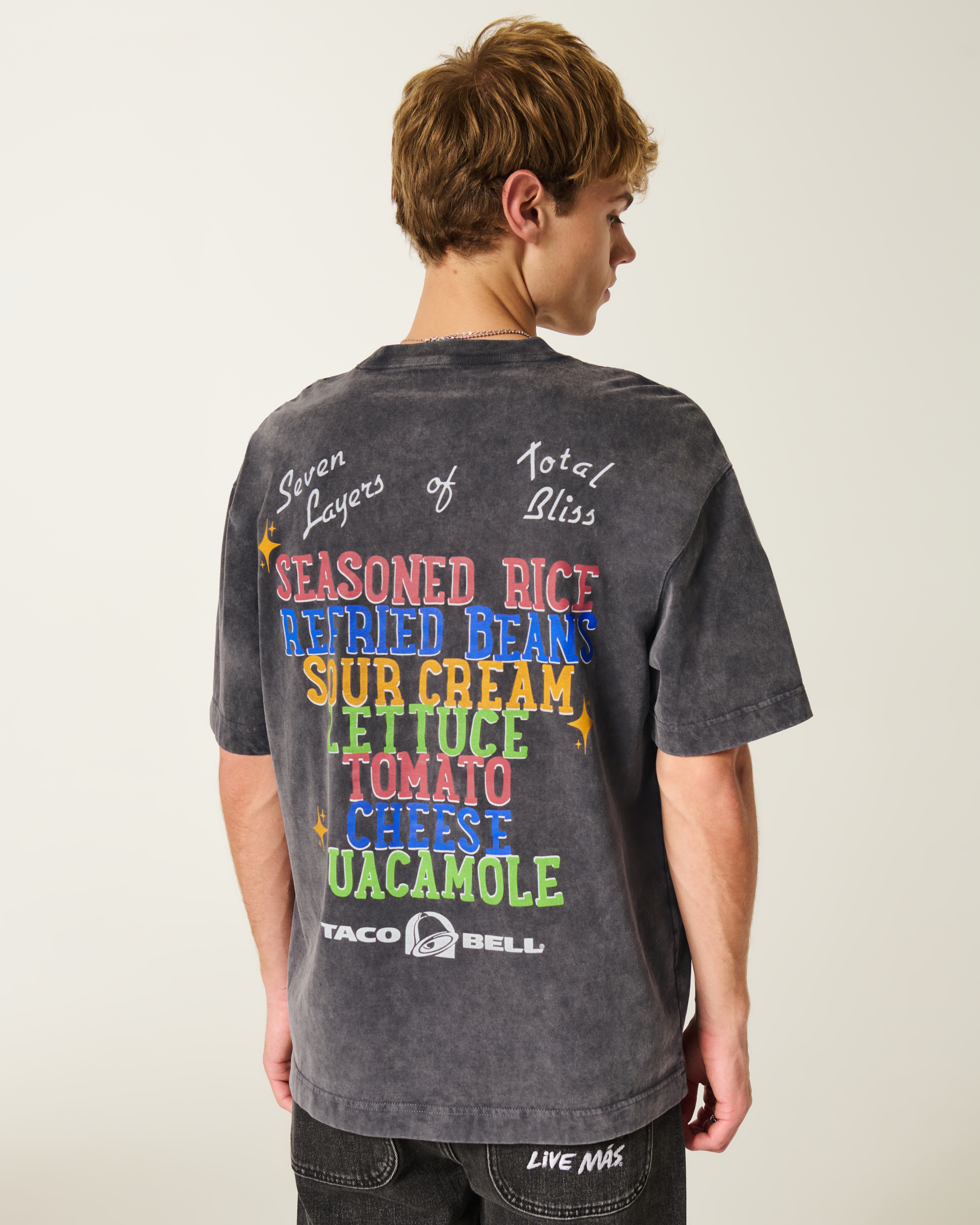 Hollister x Taco Bell Boxy Heavyweight Graphic Tee