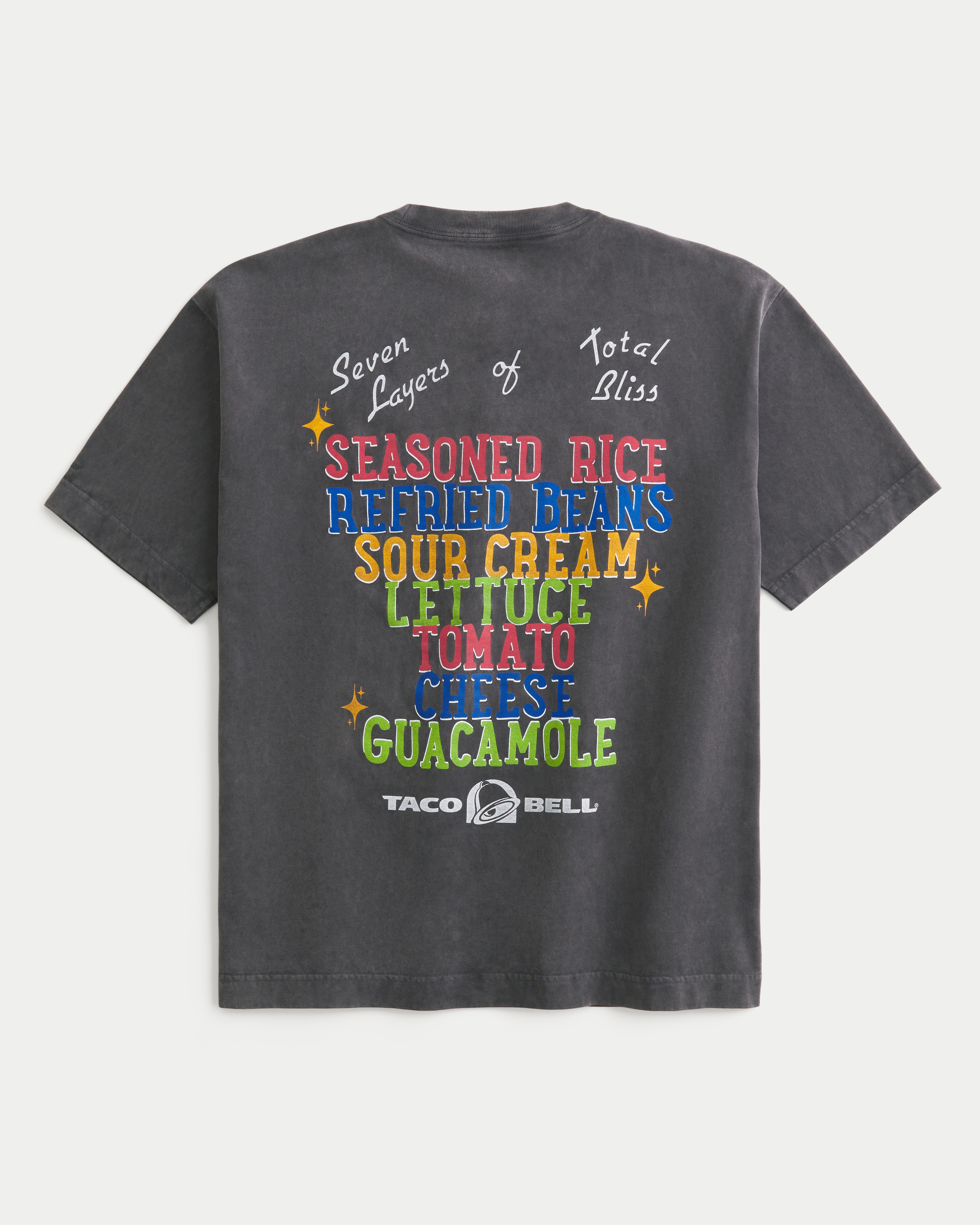 Hollister x Taco Bell Boxy Heavyweight Graphic Tee