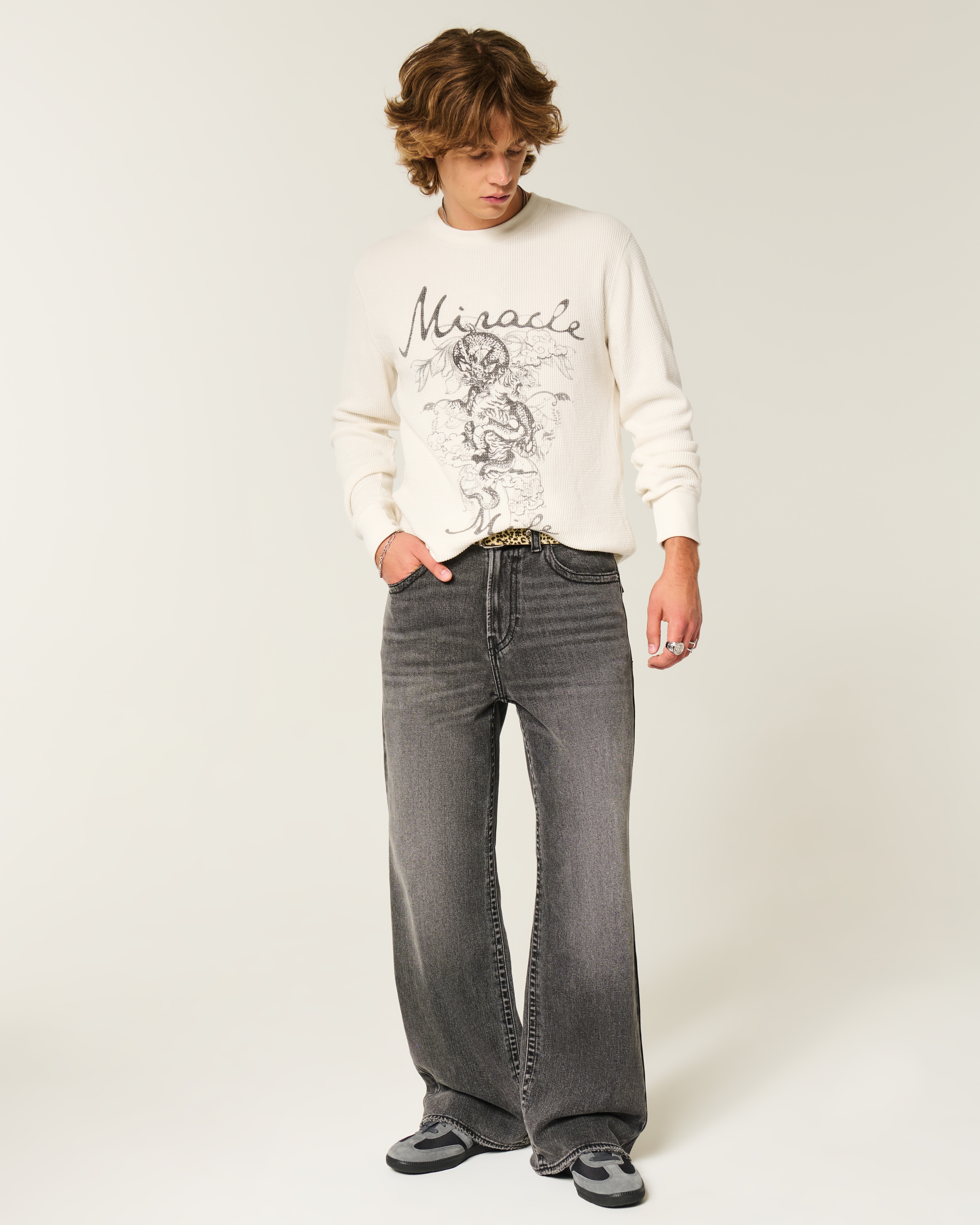 Miracle Mile Graphic Thermal Shirt