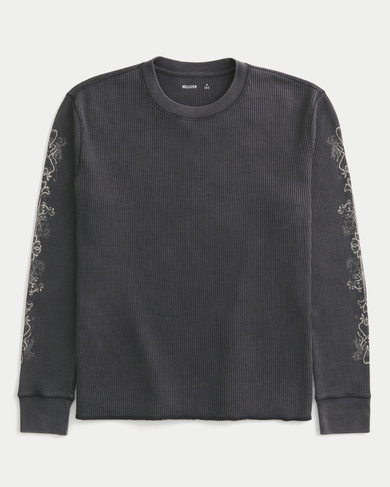 Men's Graphic Thermal Shirt | Men's Clearance | HollisterCo.com