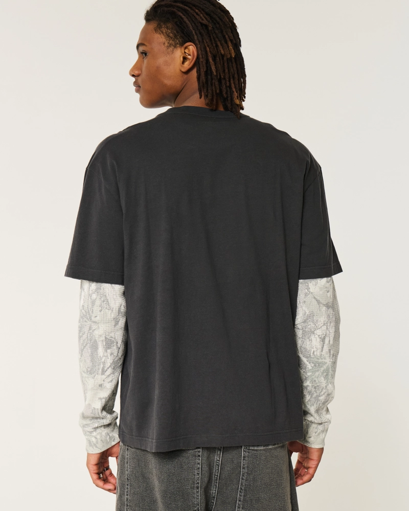 Boxy UConn Graphic Tee