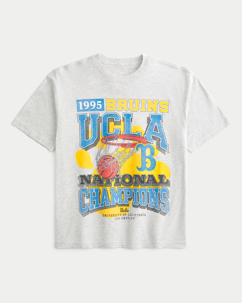 Men's Boxy UCLA Bruins Graphic Tee | Men's Clearance | HollisterCo.com