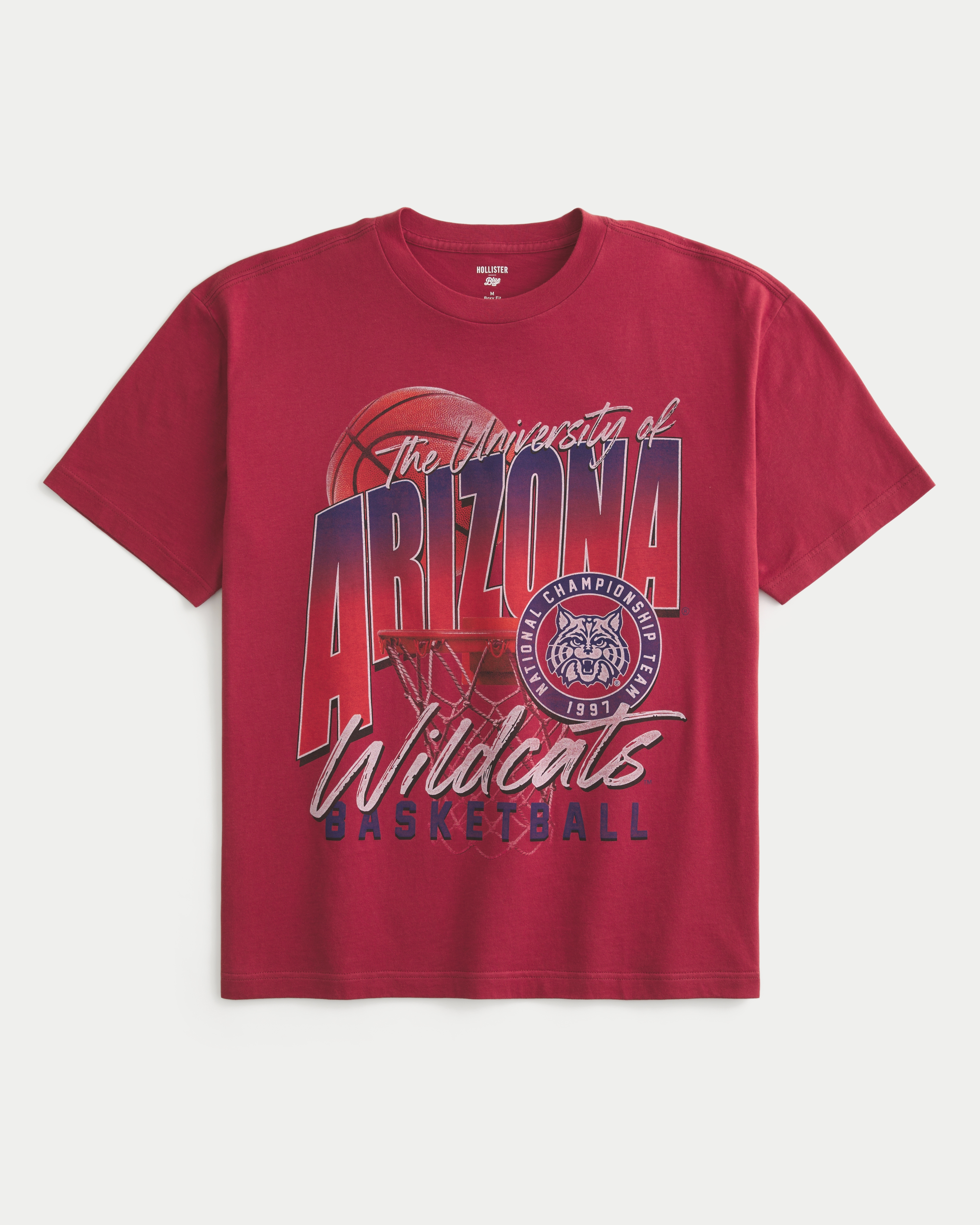 Boxy University of Arizona Wildcats Graphic Tee