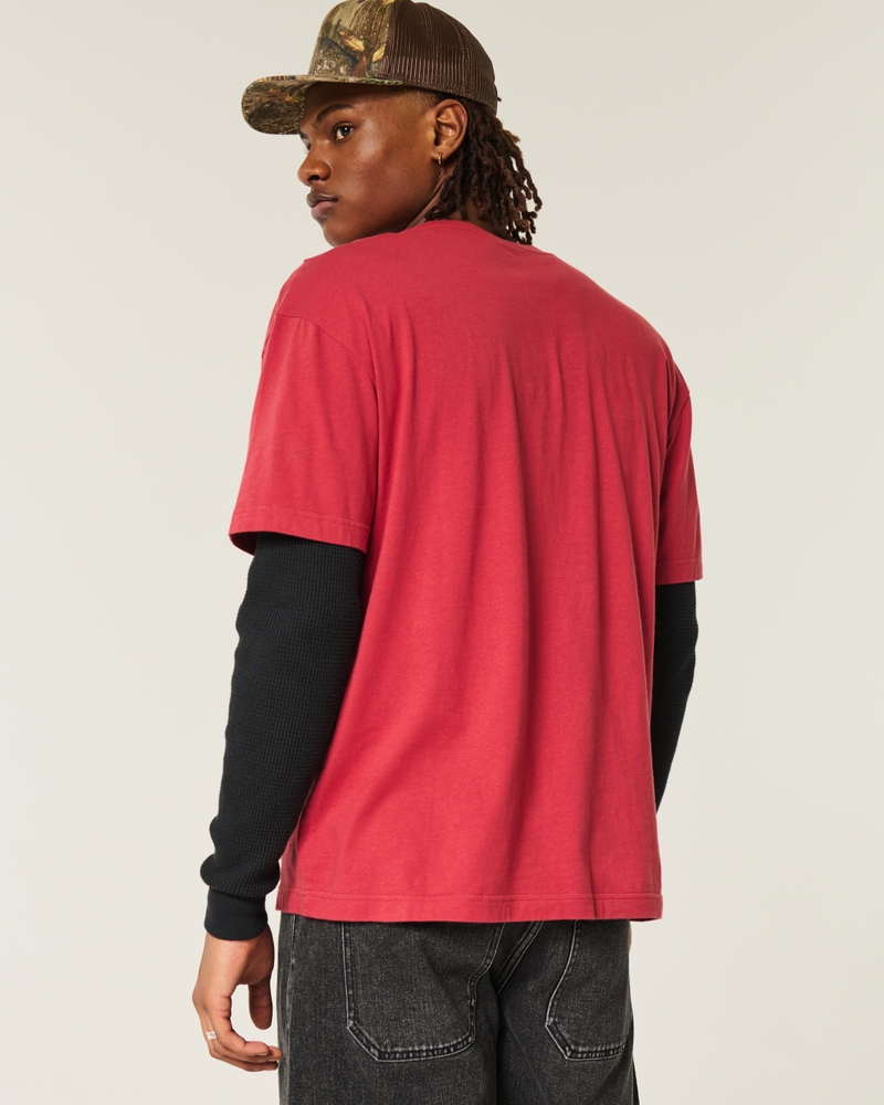 Boxy USC Trojans Graphic Tee