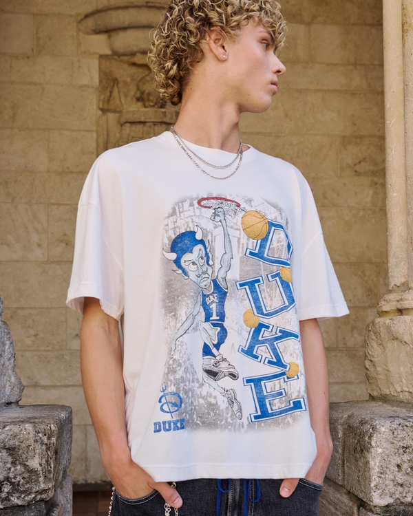 Boxy Duke University Graphic Tee