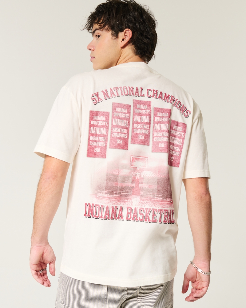 Boxy Indiana University Graphic Tee