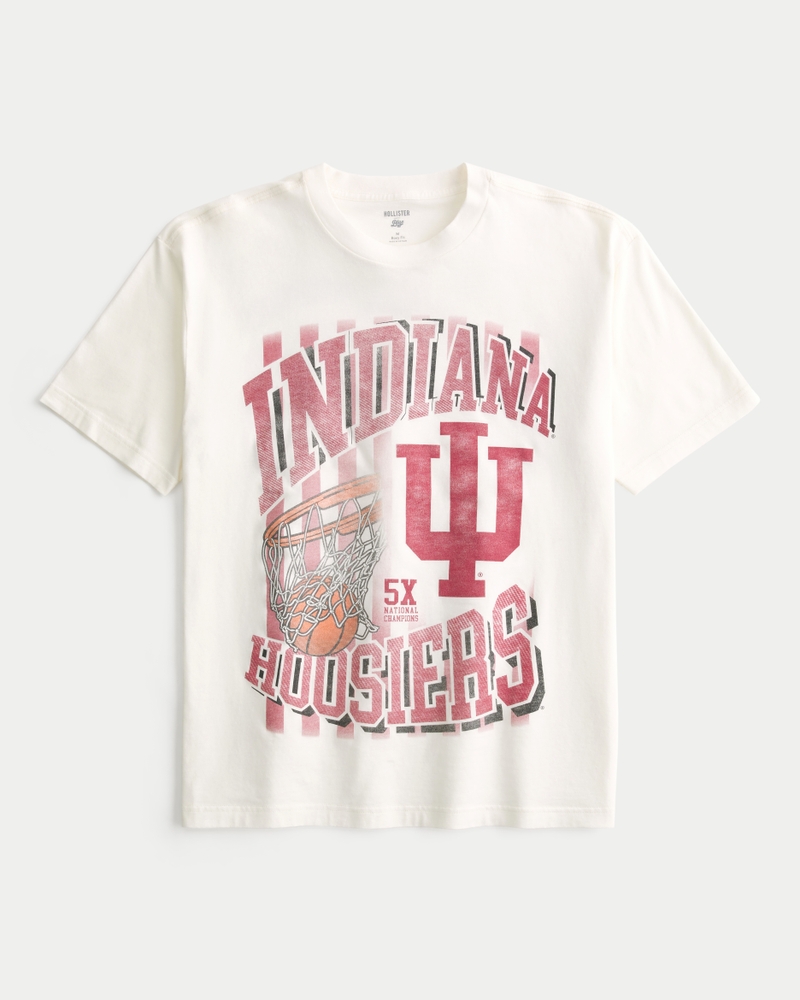 Boxy Indiana University Graphic Tee