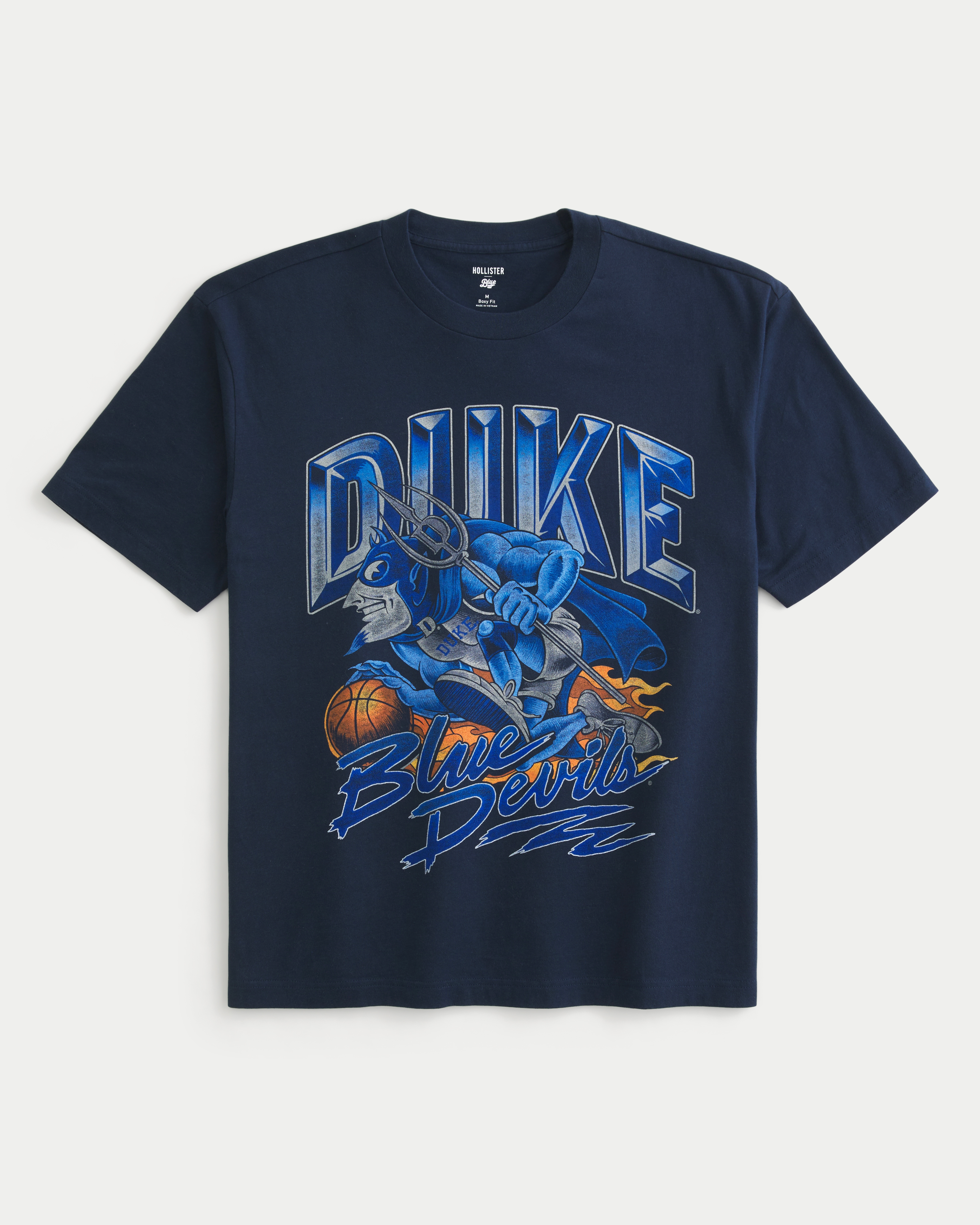 Boxy Duke Blue Devils Graphic Tee