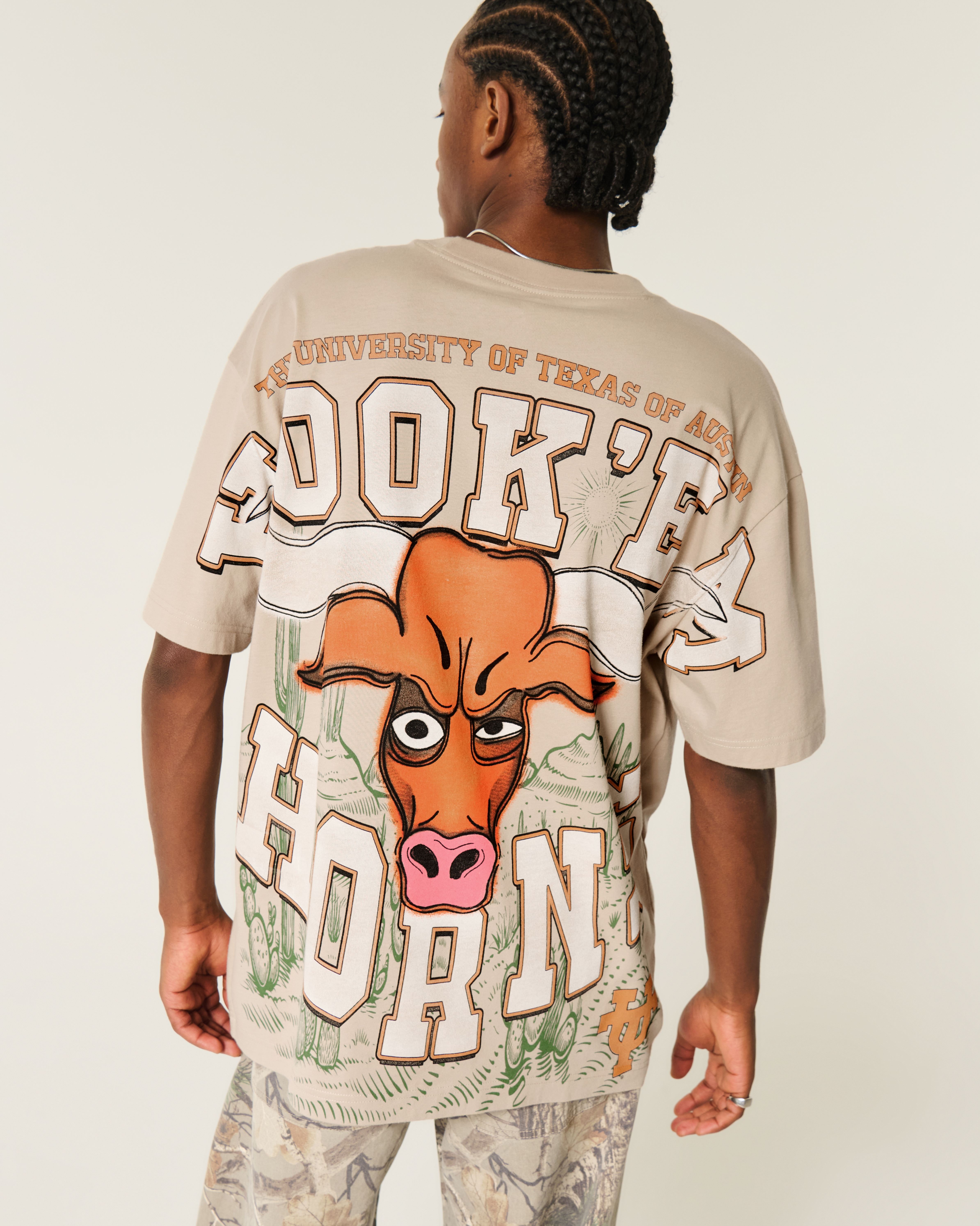 Boxy University of Texas Graphic Tee