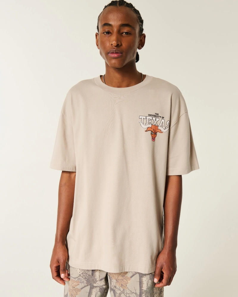 Boxy University of Texas Graphic Tee