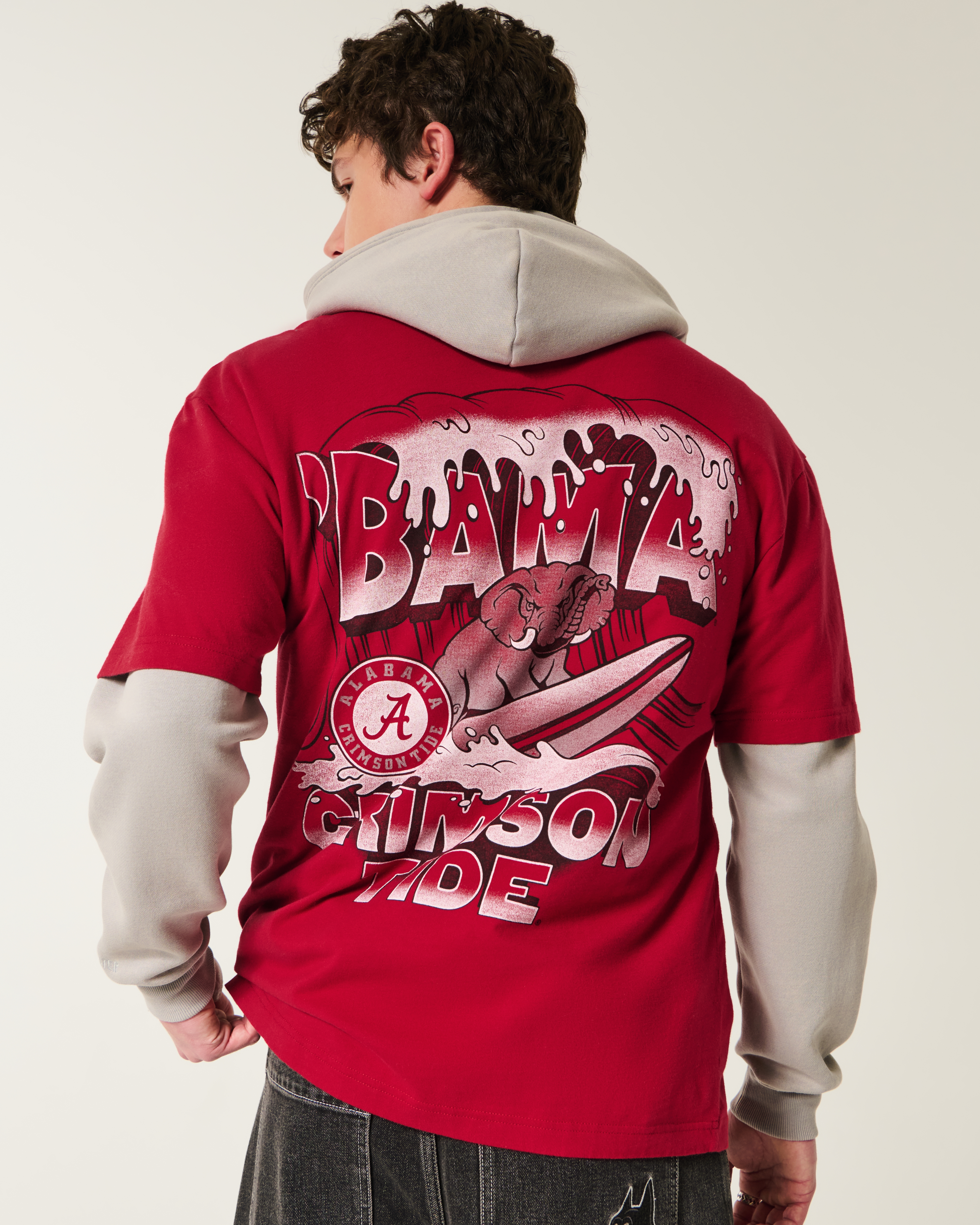 Boxy Alabama Crimson Tide Graphic Tee