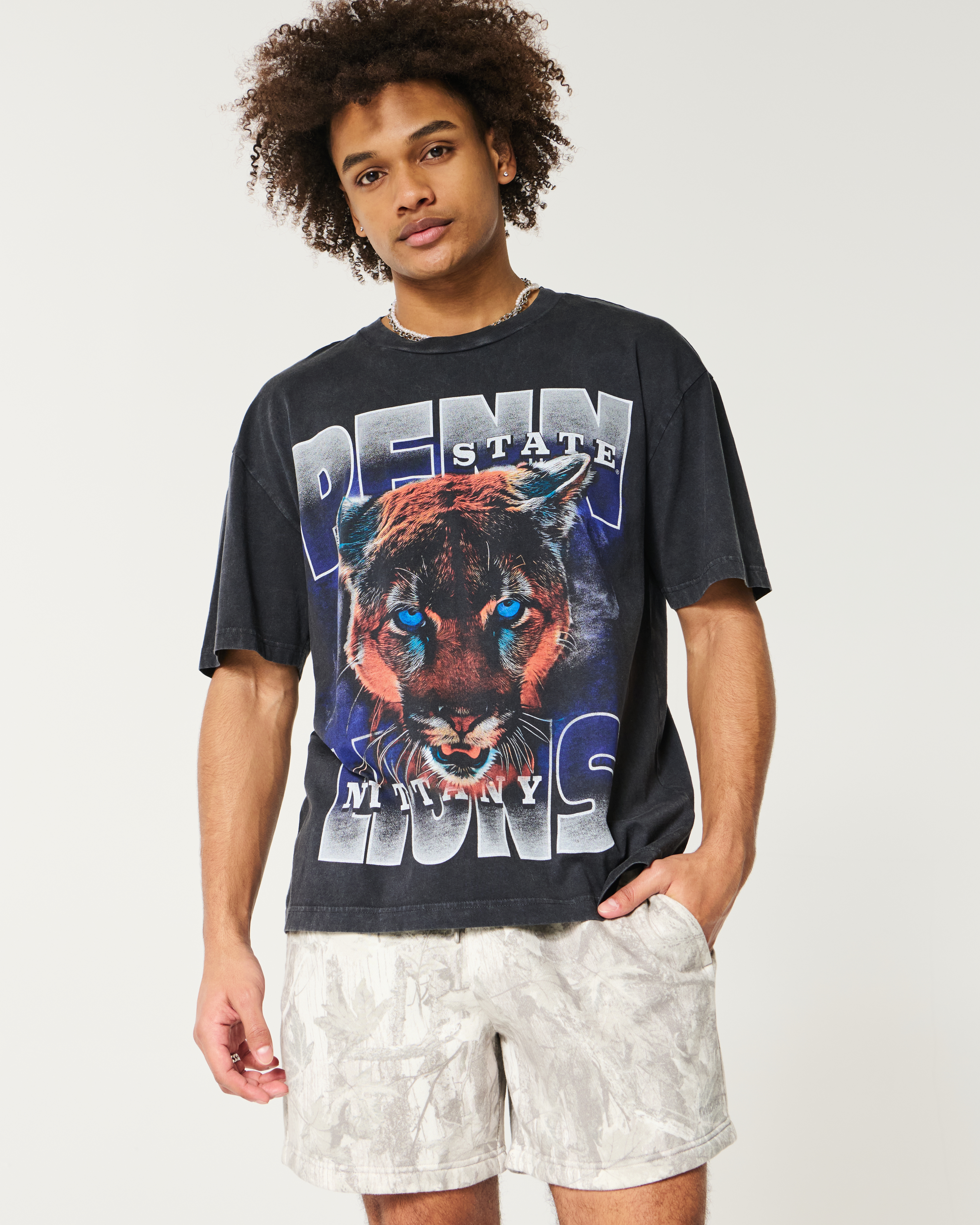 Boxy Penn State Nittany Lions Graphic Tee