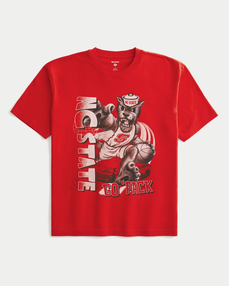 Boxy NC State Wolfpack Graphic Tee