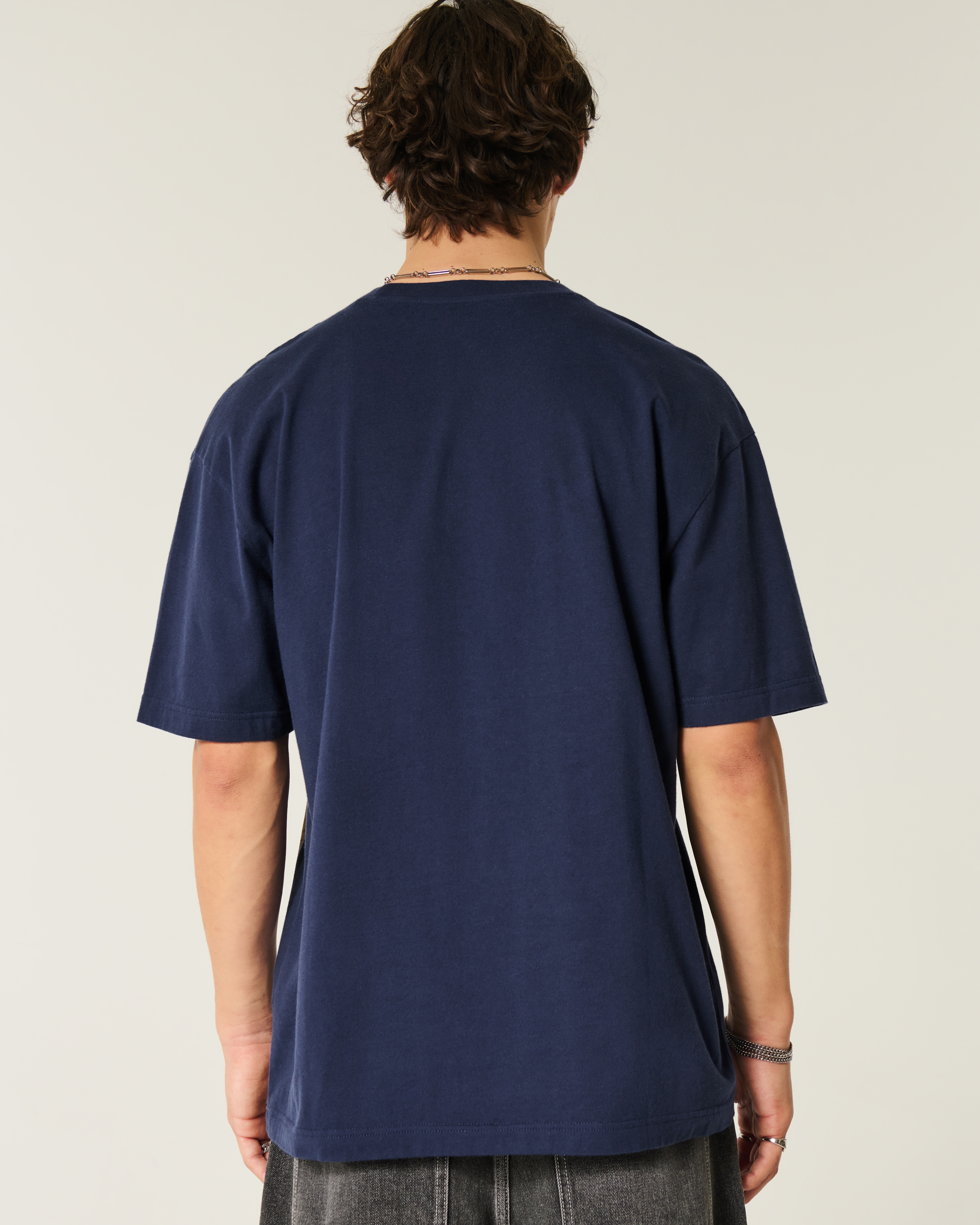 Boxy Michigan Wolverines Graphic Tee