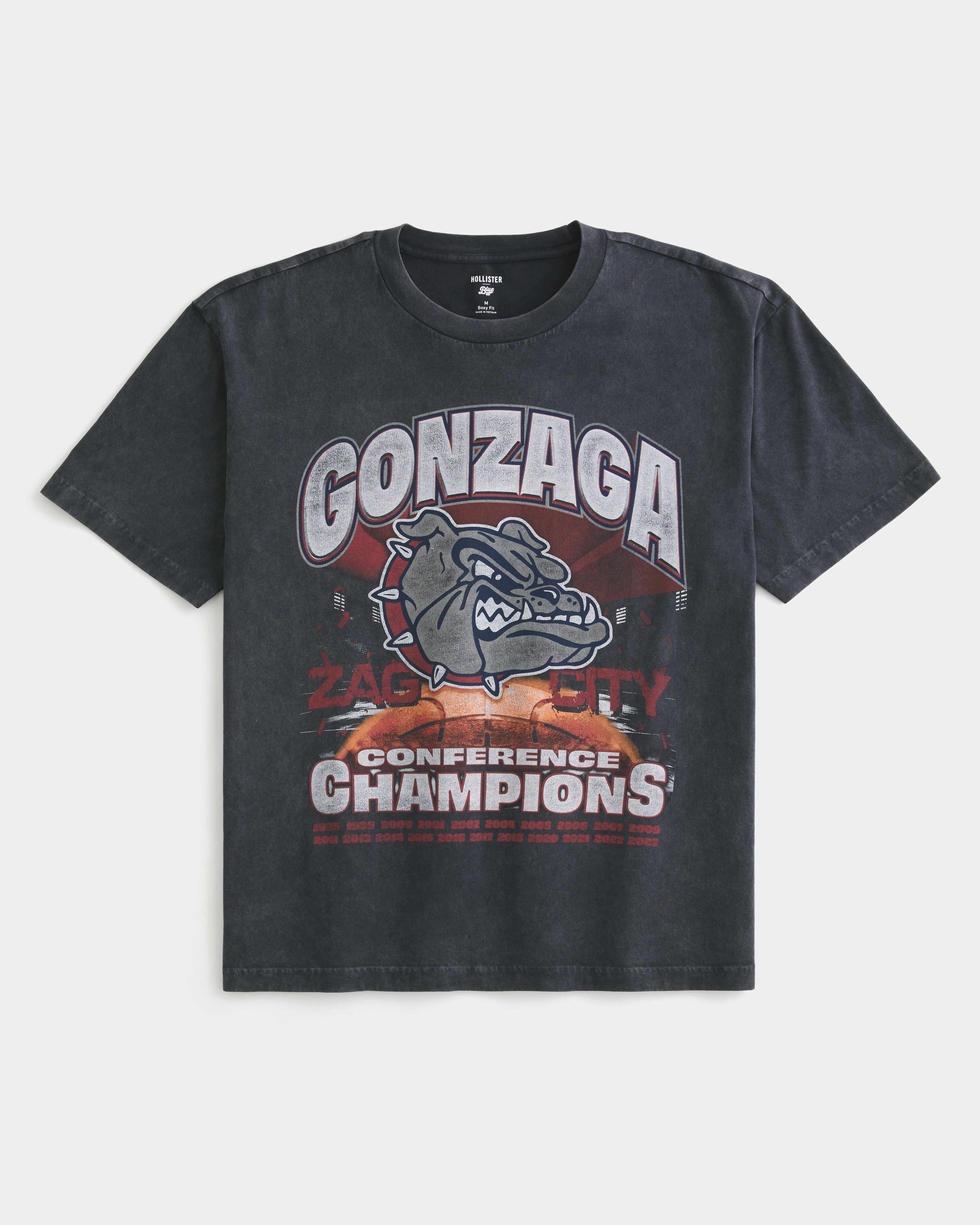 Boxy Gonzaga University Graphic Tee