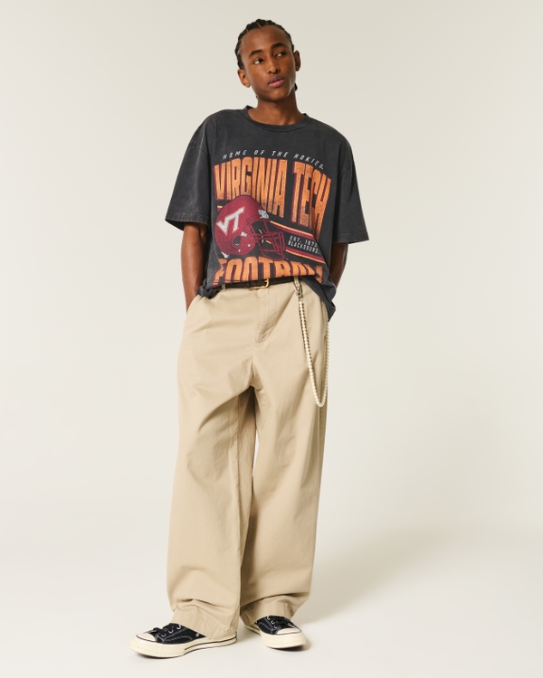 Boxy Virginia Tech Hokies Graphic Tee