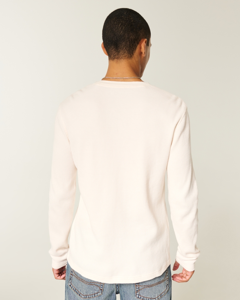 Hollywood Graphic Thermal Henley