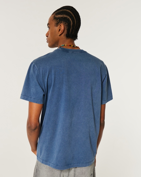 Pinch Me Graphic Tee, Faded Navy view 2