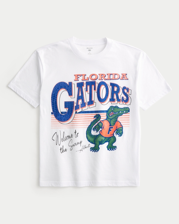 Boxy University of Florida Gators Graphic Tee, White view 1