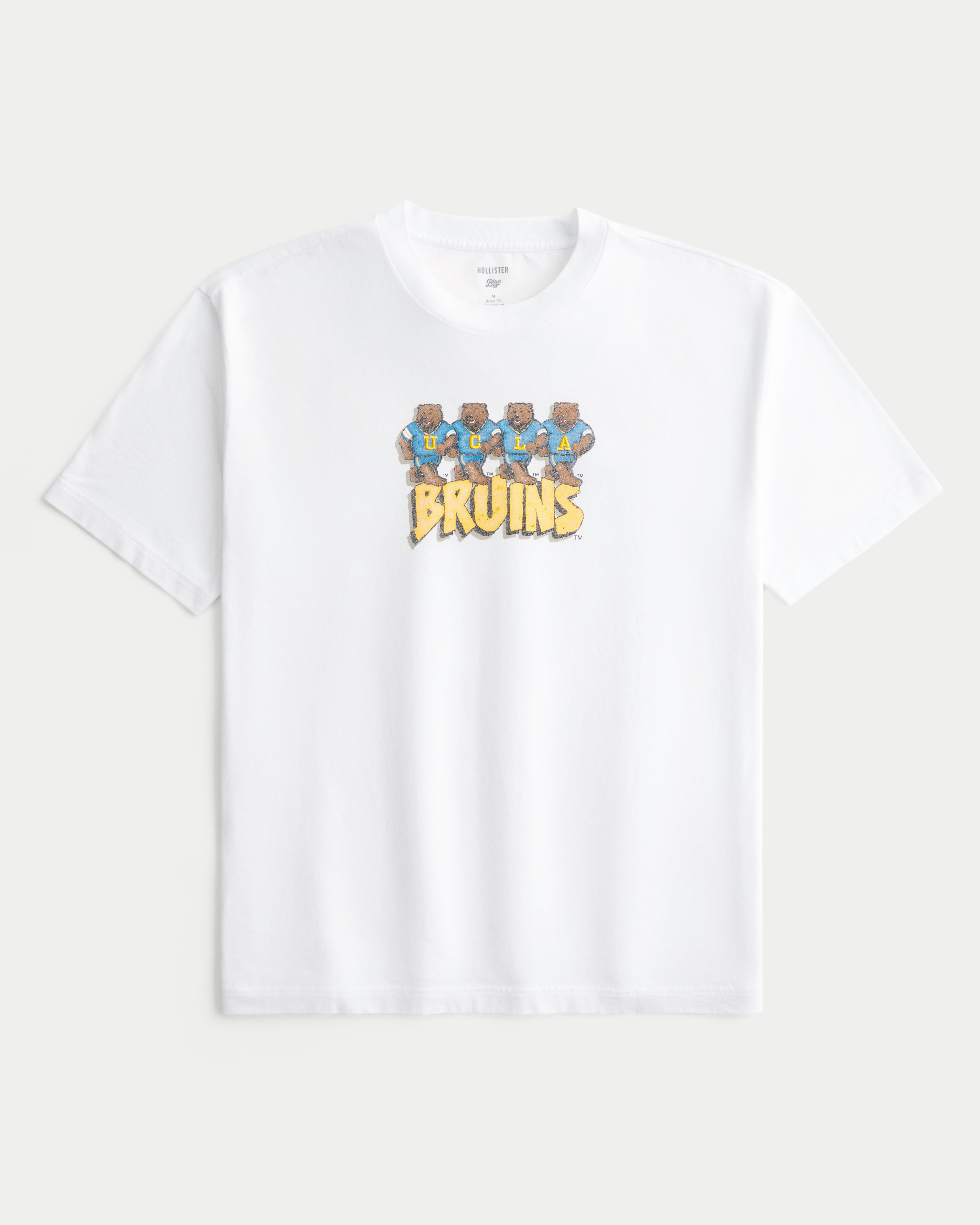 Boxy University of California, Los Angeles, Bruins Graphic Tee