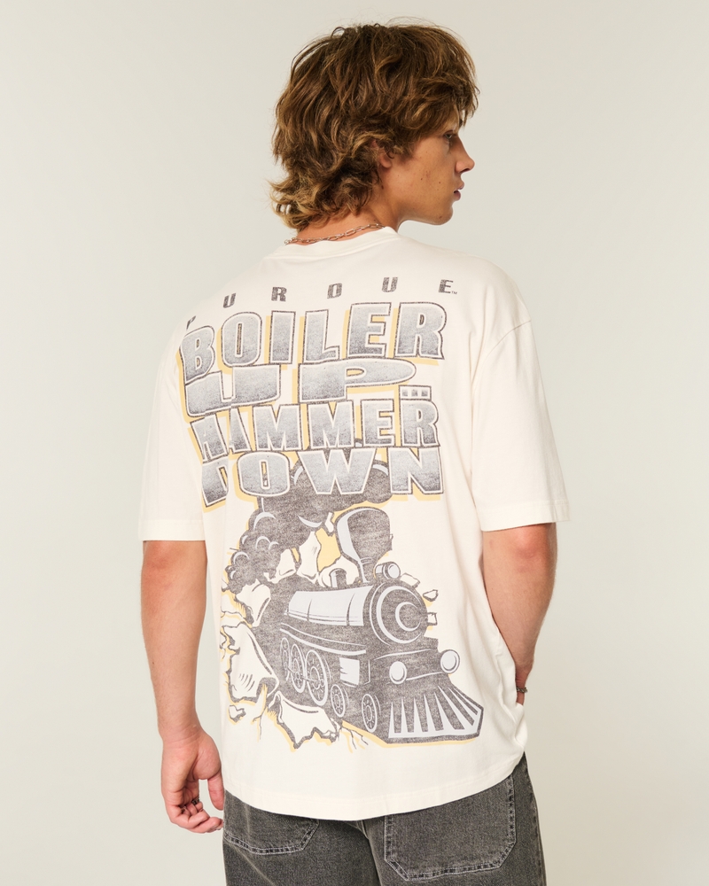 Boxy Purdue University Boilermakers Graphic Tee
