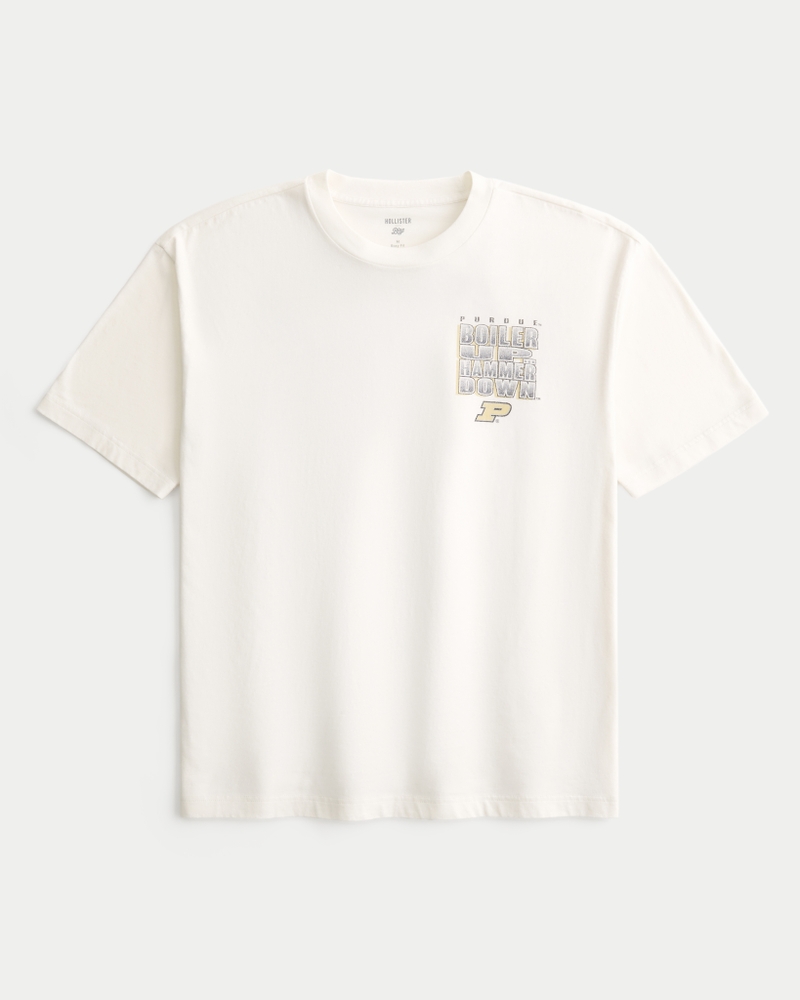 Boxy Purdue University Boilermakers Graphic Tee