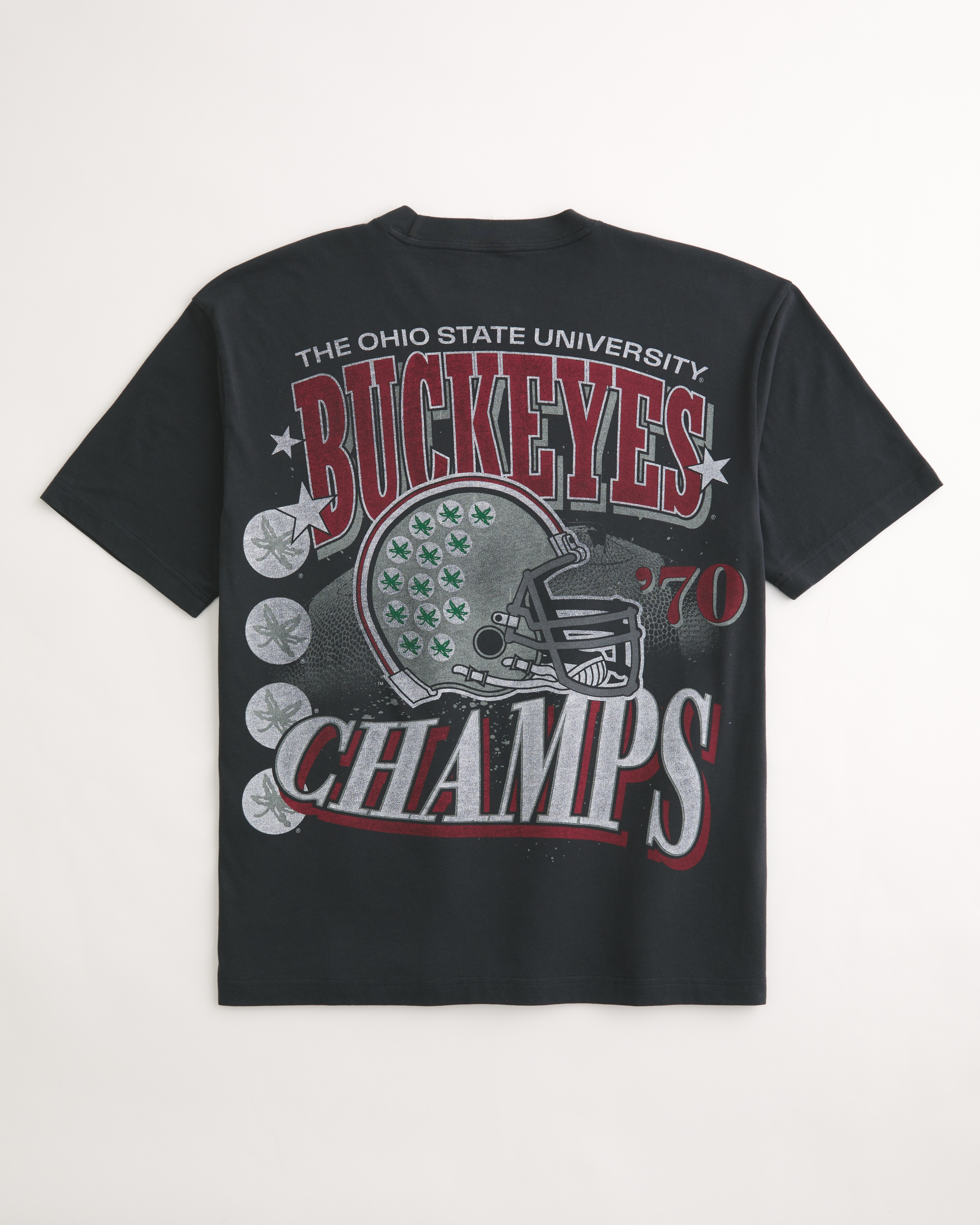Boxy Ohio State University Graphic Tee