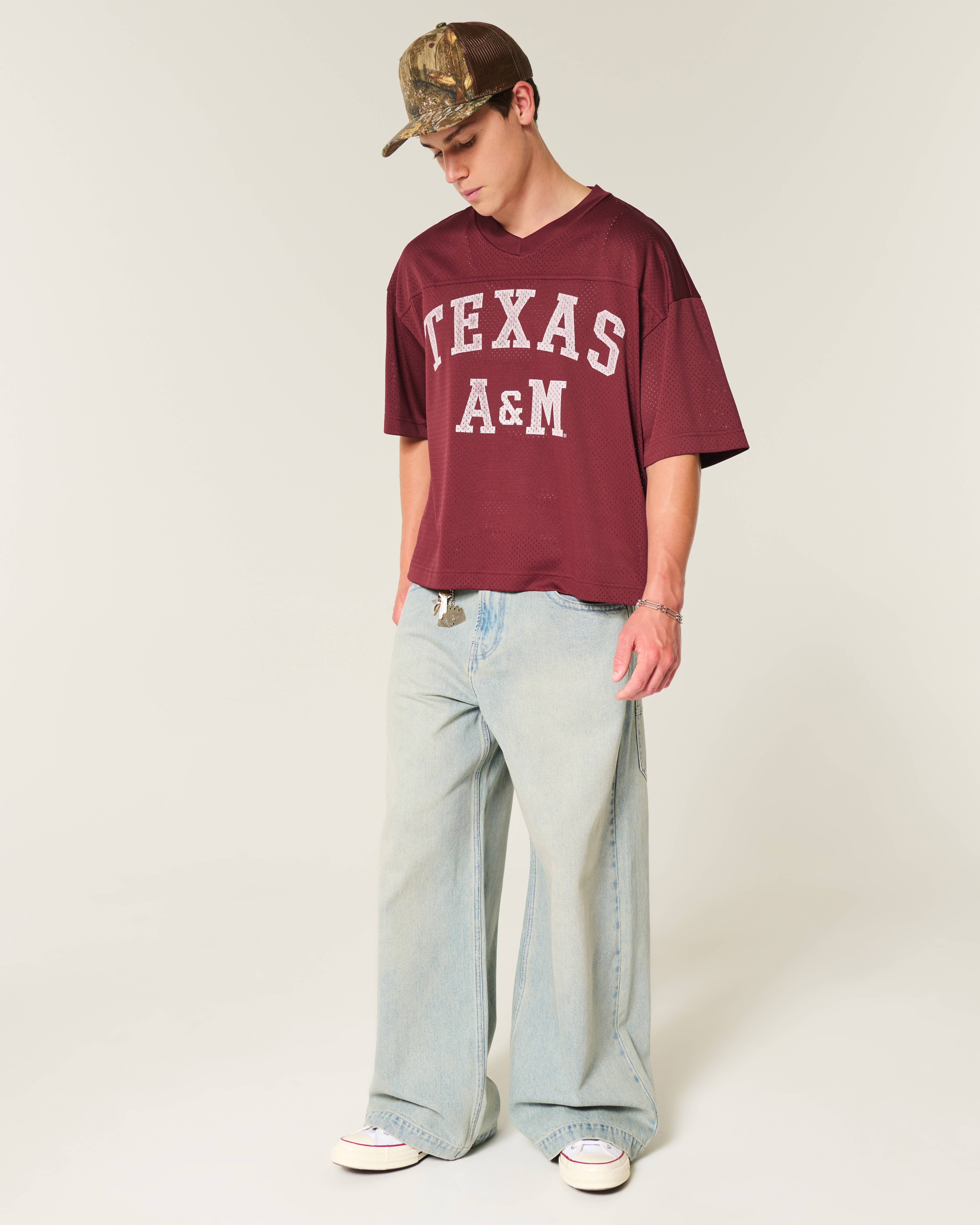 Texas A&M University Aggies Graphic Football Jersey