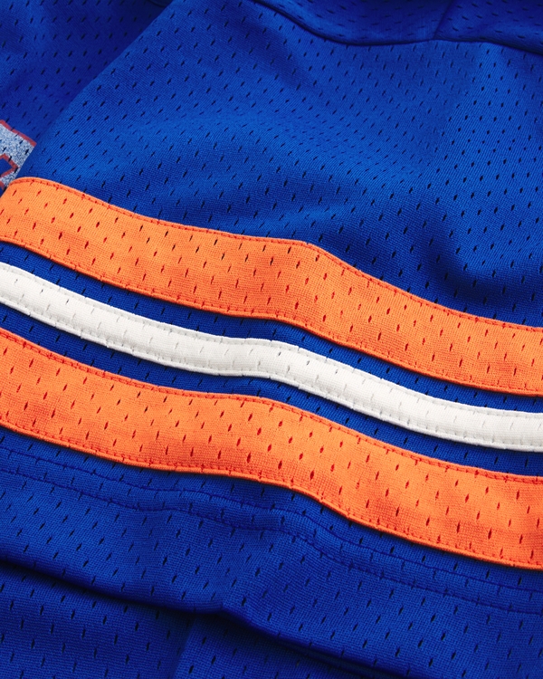 Baggy Crop University of Florida Graphic Football Jersey, Blue view 2