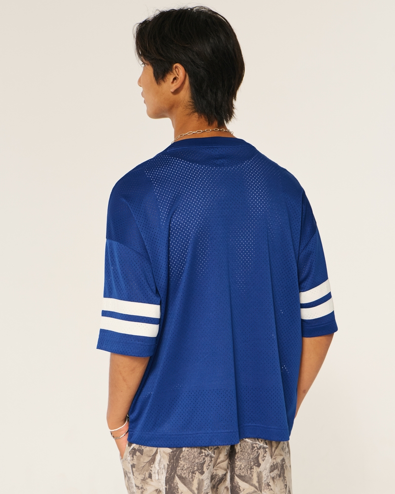 Baggy Crop University of Arizona Graphic Football Jersey