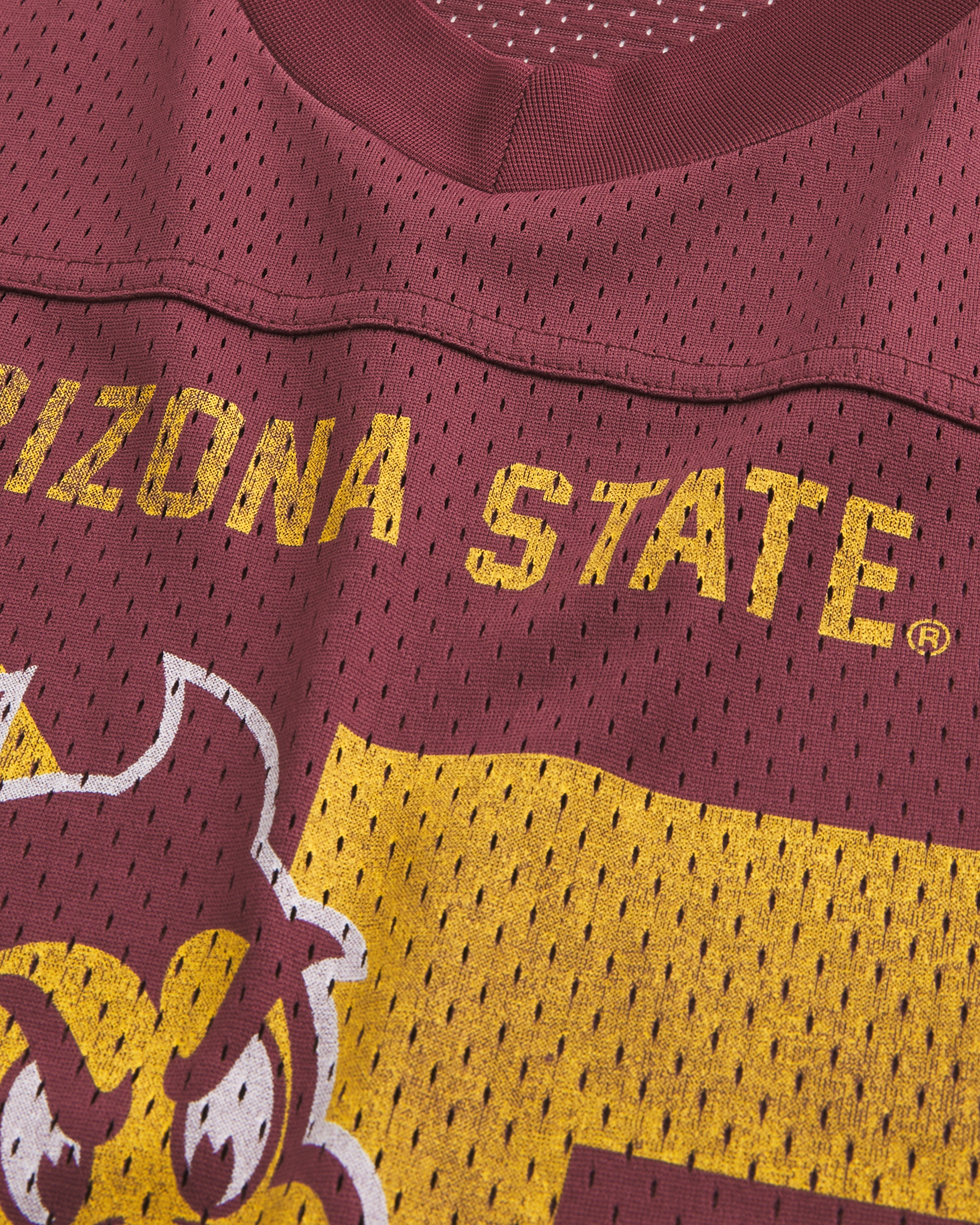 Arizona State University Sun Devils Graphic Football Jersey
