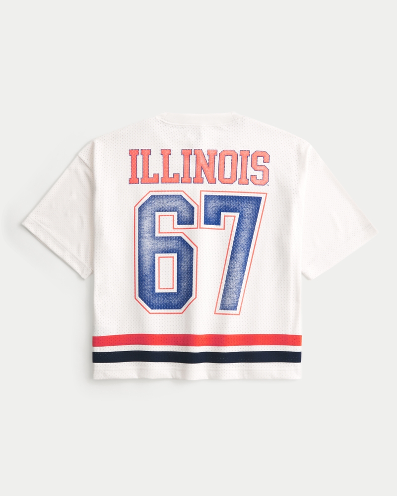 Men's University of Illinois Fighting Illini Graphic Football