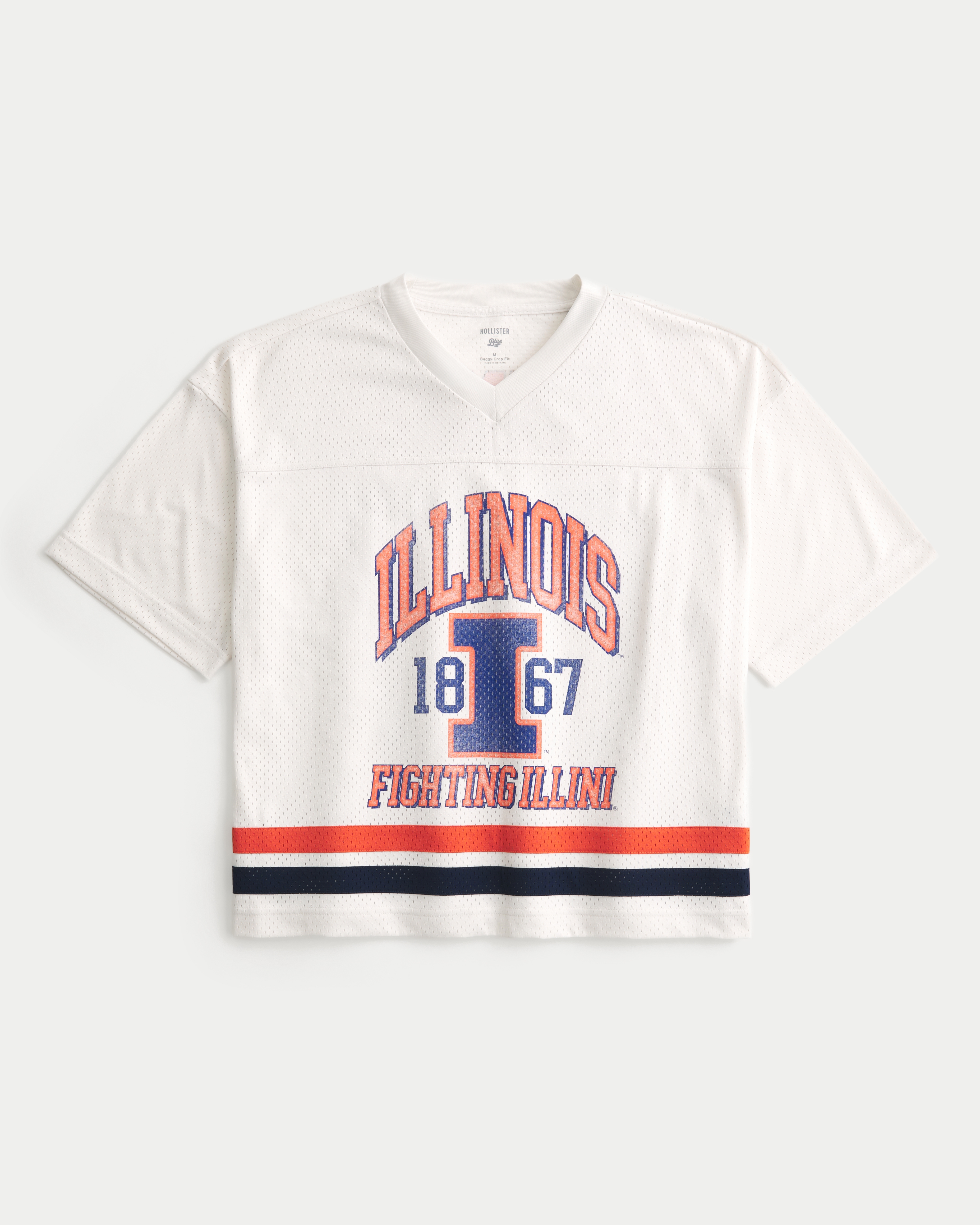 University of Illinois Fighting Illini Graphic Football Jersey