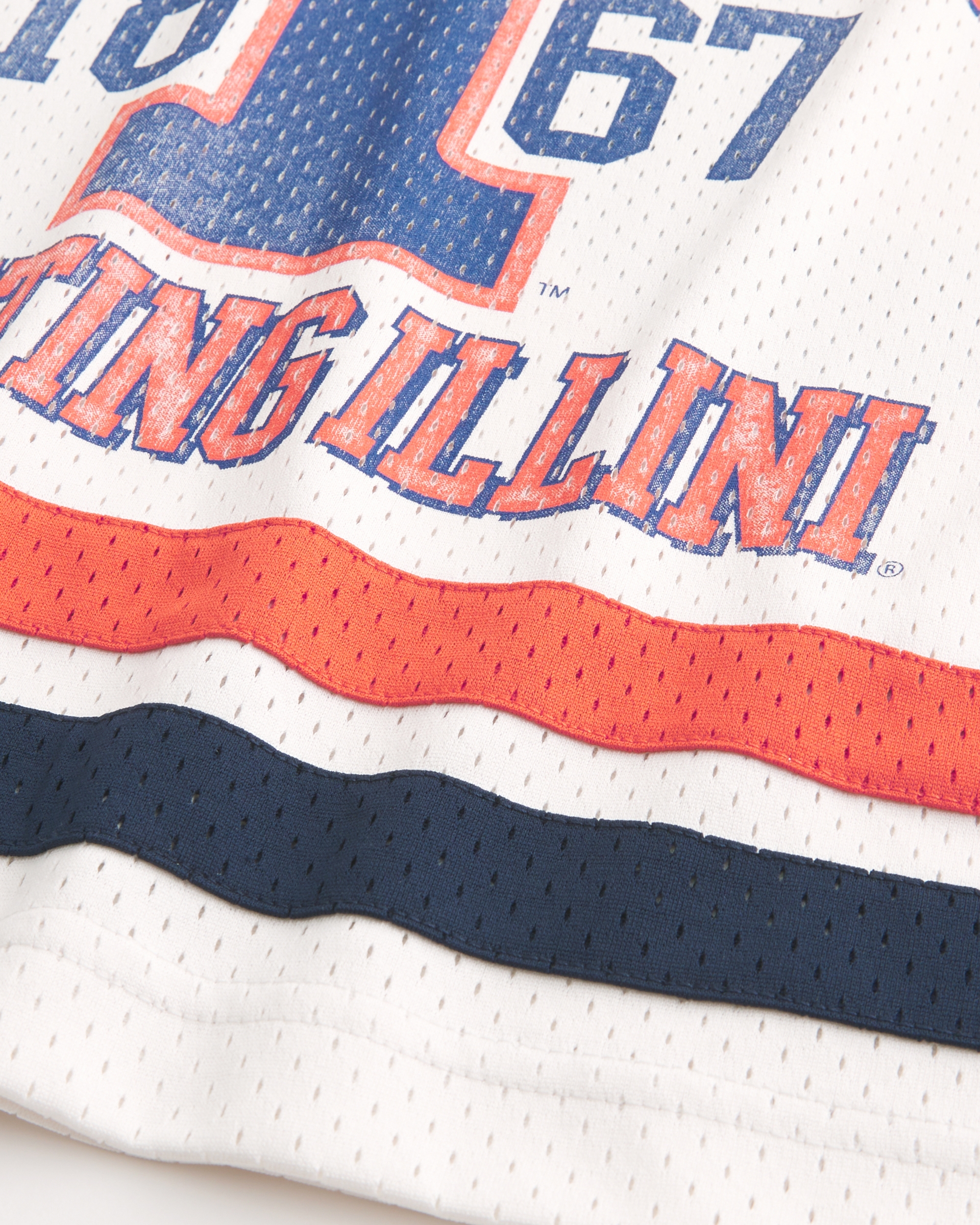 University of Illinois Fighting Illini Graphic Football Jersey