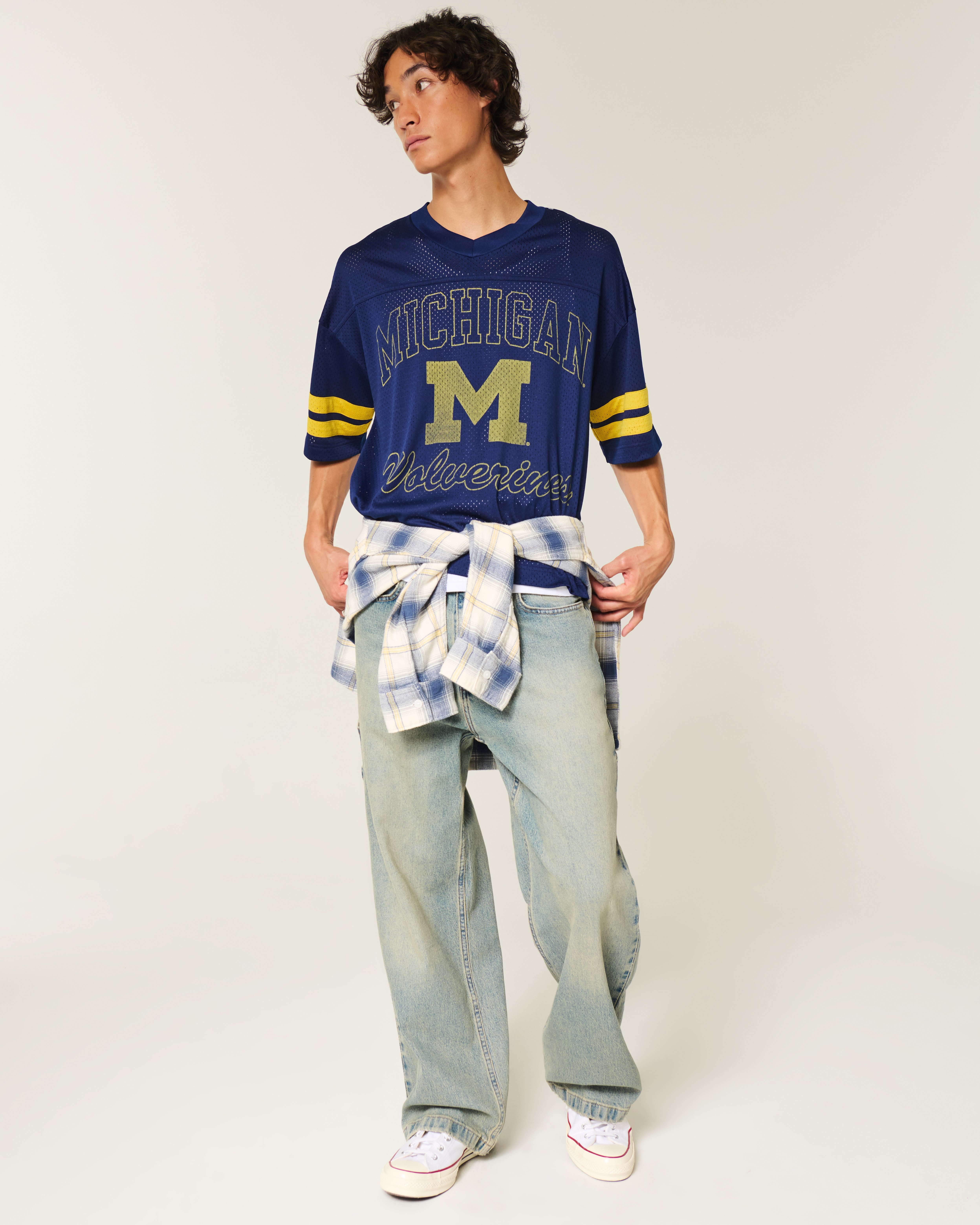 University of Michigan Wolverines Graphic Football Jersey