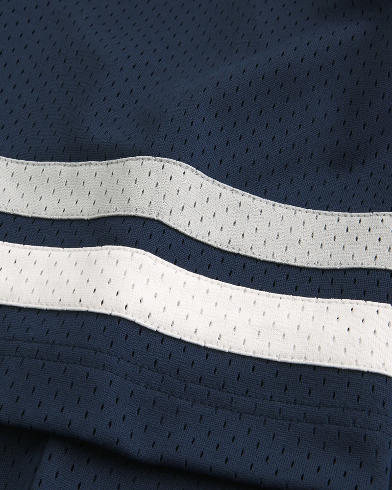 Baggy Crop Penn State University Nittany Lions Graphic Football Jersey