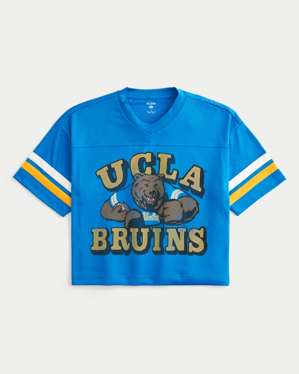 University of California, Los Angeles, Bruins Graphic Football Jersey, Blue view 1