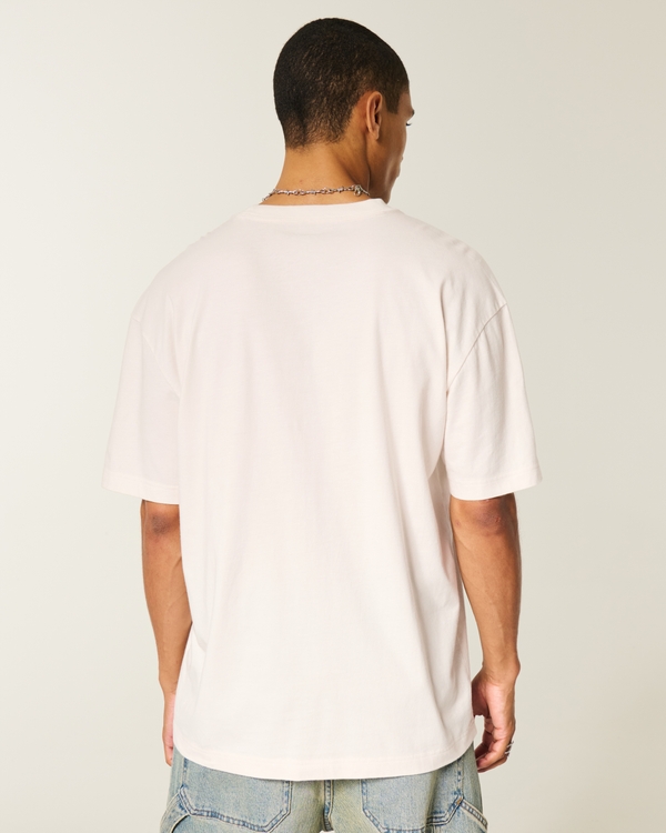 Boxy Texas A&M University Aggies Graphic Tee, Cream view 2